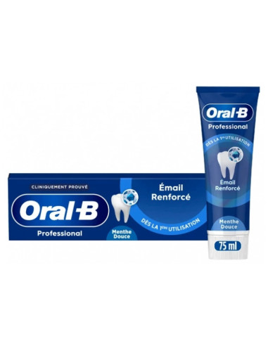 Oral-B Professional Dentifrice Émail Renforcé -...