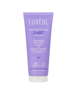 Luxéol – Shampooing Violet Correcteur Cheveux Blonds,...