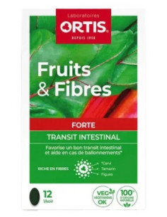 Ortis Fruits & Fibres Forte Transit Intestinal - 12...