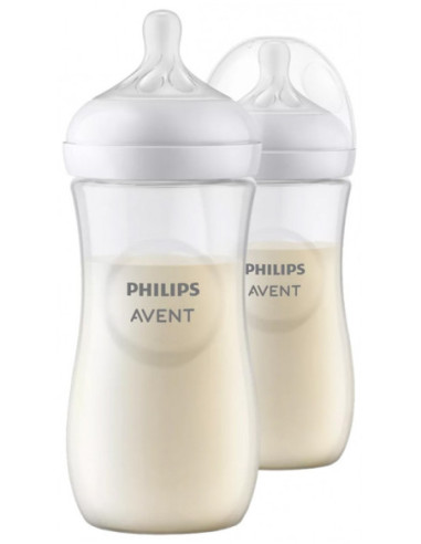 Avent Natural Response 2 Biberons 330 ml 3 Mois...
