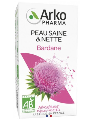 Arkopharma Arkogélules Bardane Bio - 45 Gélules