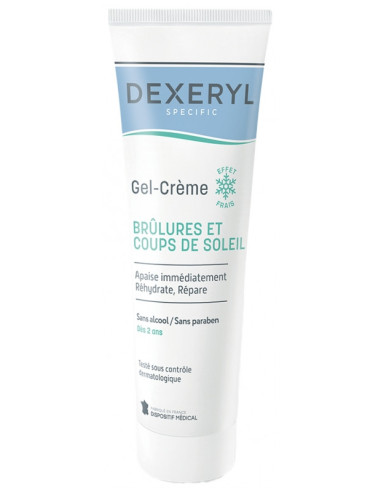 Dexeryl Gel-Crème Brûlures et Coups de Soleil...