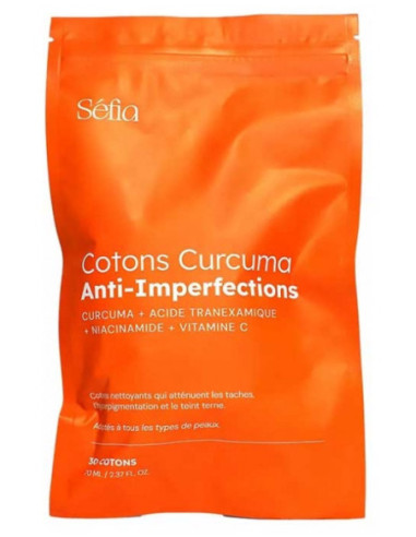 Séfia Cotons Curcuma Anti-Imperfections...