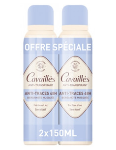 Rogé Cavaillès Absorb+ 48H Déodorant Anti-Traces Spray -...