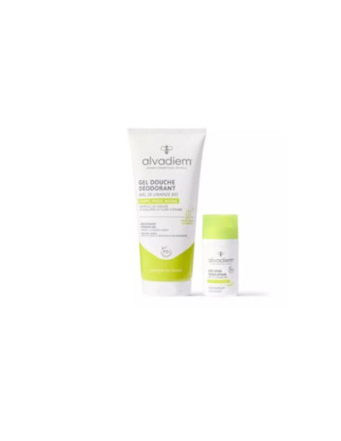 Alvadiem Lot Gel douche + Deo 