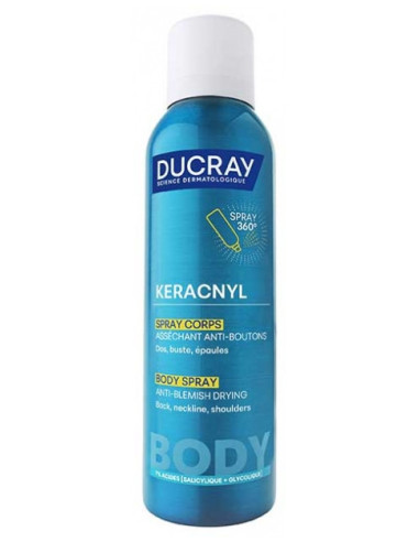Ducray Keracnyl Spray Corps Asséchant...