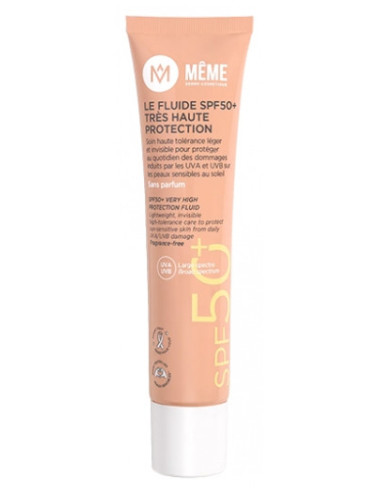 MÊME Le Fluide Solaire Peaux Sensibles SPF50+...