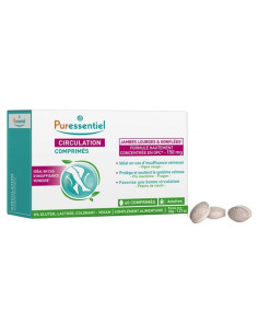 Puressentiel Circulation Jambes Lourdes & Gonflées - 60...
