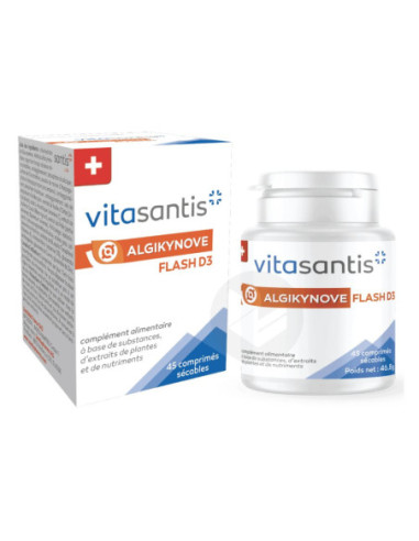 Vitasantis Algikynove Flash D3 (articool) - 45...