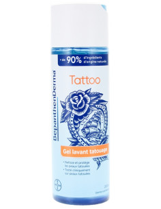 Bepanthen Derma Tattoo Gel Lavant Tatouage - 200 ml