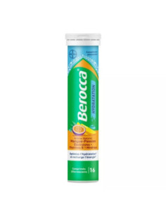 Bayer Berocca Hydratation - 16 comprimés effervescents...