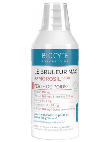 Biocyte Le Brûleur Max au Morosil 400 - 500 ml
