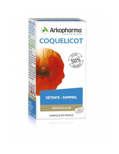 Arkogélules Coquelicot - 45 gélules