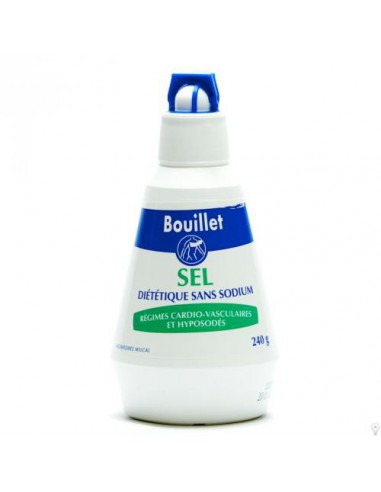BOUILLET Sel diététique sans sodium,...
