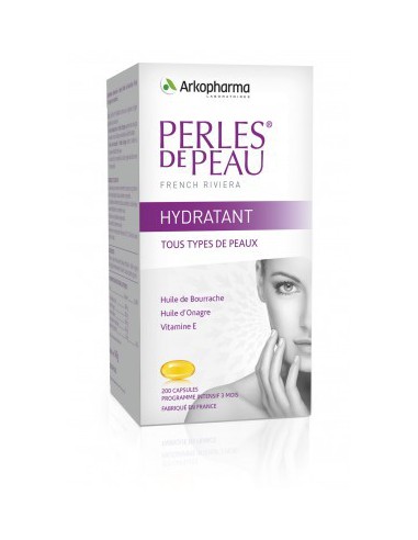 PERLES DE PEAU® Hydratant - 200 capsules