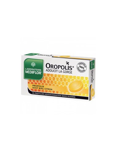 Oropolis Miel Citron  - 20 pastilles