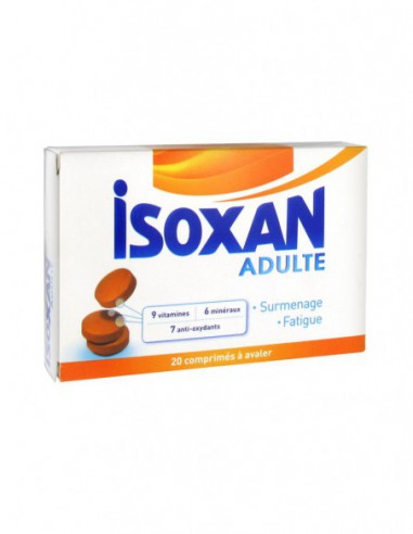 Isoxan Adulte - 20 comprimés