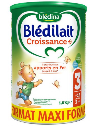 Blédilait Croissance + 3ème Âge - 1.6Kg