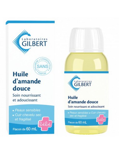 Gilbert Huile d'Amande Douce - 60ml