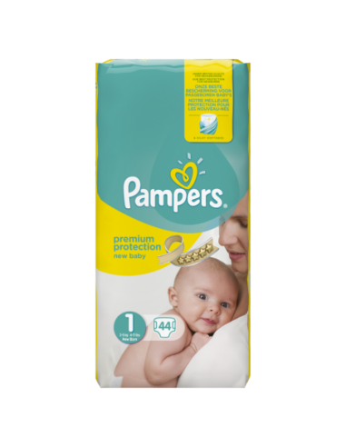 Pampers Couches Premium Protection -...