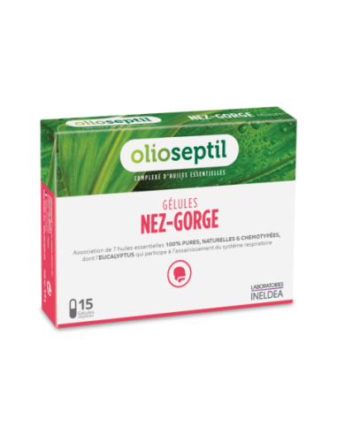 OLIOSEPTIL® GÉLULES Nez-Gorge - 15...