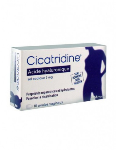 Cicatridine - 10 ovules vaginaux