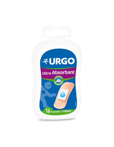 URGO Ultra Absorbants - 16 pansements