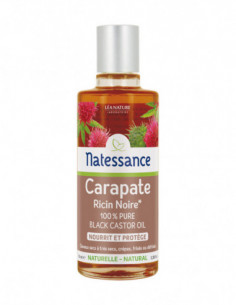 Natessance Huile Carapate Ricin Noire - 100 ml