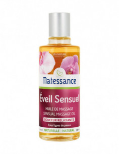 Natessance Éveil Sensuel Huile de Massage Douceur...