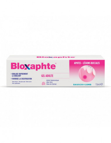 Bausch + Lomb BloXaphte Gel Adulte - 15 ml