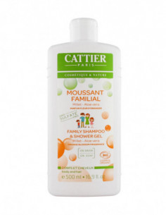 Cattier Moussant Familial Parfum Fleur d'Oranger - 500 ml