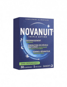 SANOFI Novanuit Triple Action - 30 Comprimés
