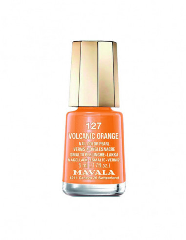 Mavala Mini Color Vernis à Ongles Crème Couleur : 127 : Volcanic Orange - 5 ml 