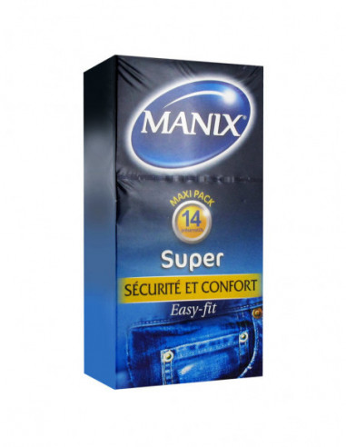 Manix Super - 14 Préservatifs