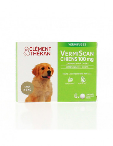 Clément Thékan VERMISCAN Chiots 100 mg - 4...