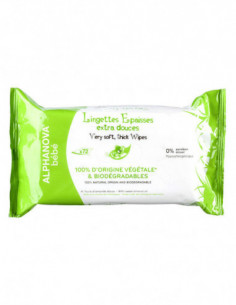 Alphanova Bébé Lingettes Épaisses Extra Douces - 72...