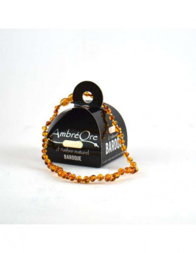Ambré Ore Collier d'Ambre Naturel Bébé Baroque