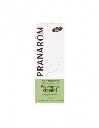 Pranarôm Huile Essentielle Eucalyptus Citronné Eucalyptus citriodora - Bio 10 ml
