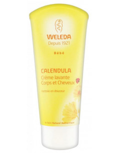 Weleda Bébé Calendula Crème Lavante Corps et Cheveux -...