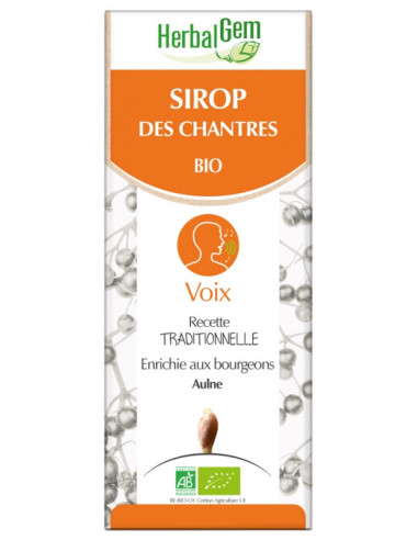 HerbalGem Sirop des Chantres Bio - 150 ml