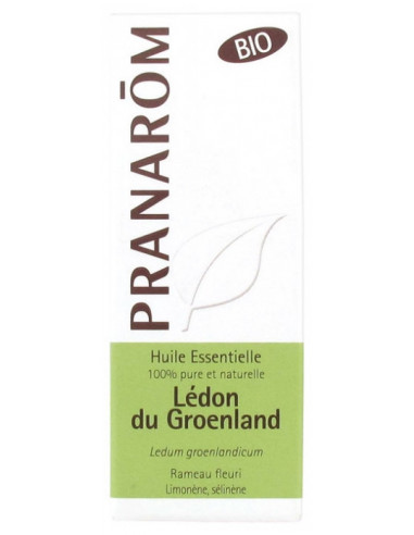 Pranarôm Huile Essentielle Lédon du Groenland (Ledum groenlandicum) Bio - 5 ml