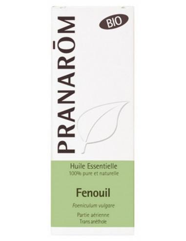 Pranarôm Huile Essentielle Fenouil (Foeniculum vulgare) Bio - 10 ml