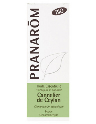 Pranarôm Huile Essentielle Cannelier de Ceylan (Cinnamomum zeylanicum/verum) Bio - 5 ml