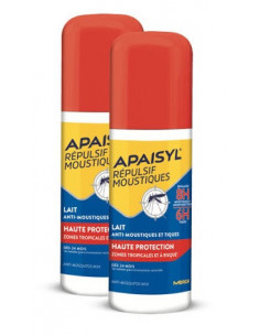 Répulsif Moustiques Lait Haute Protection 2x90ml
