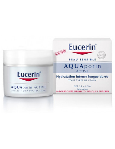 Eucerin Aquaporin Active Soin Hydratant SPF 25 + UVA - 50 ml