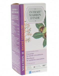 Intrait de marron d'Inde Solution H Santé veineuse - 90ml