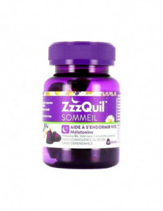 ZzzQuil Sommeil Mélatonine - 30 gommes