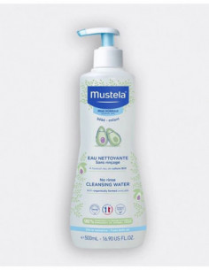 Eau Nettoyante Bébé sans Rinçage à l'Avocat BIO - 500ml