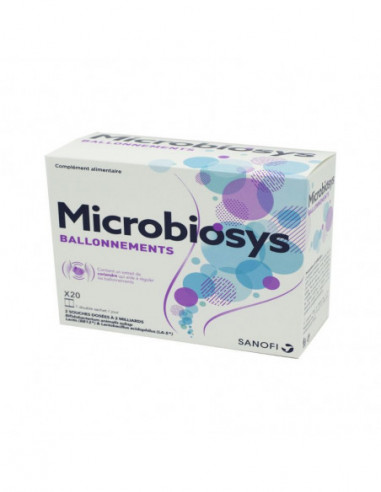 Microbiosys Ballonnements - 20 sachets