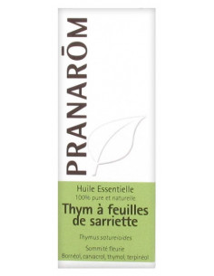 Huile Essentielle Thym à Feuilles de Sarriette - 10ml